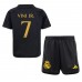 Real Madrid Vinicius Junior #7 Barnkläder Tredje matchtröja till baby 2023-24 Kortärmad (+ Korta byxor) Billigt